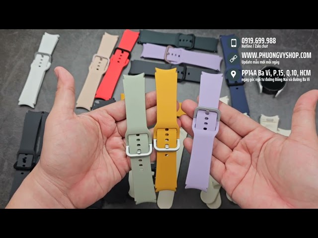 Dây zin chính hãng Galaxy Watch 6 | Dùng được cho nhiều loại đồng hồ ngàm 20mm