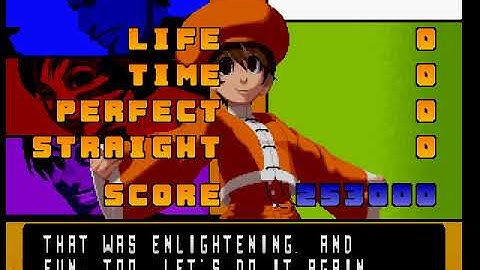 KOF 2001 - Team 1/2 K9999 Athena Kensou Bao