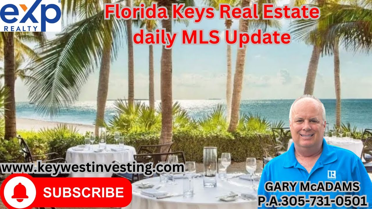 Florida Keys Real Estate daily MLS Update - YouTube