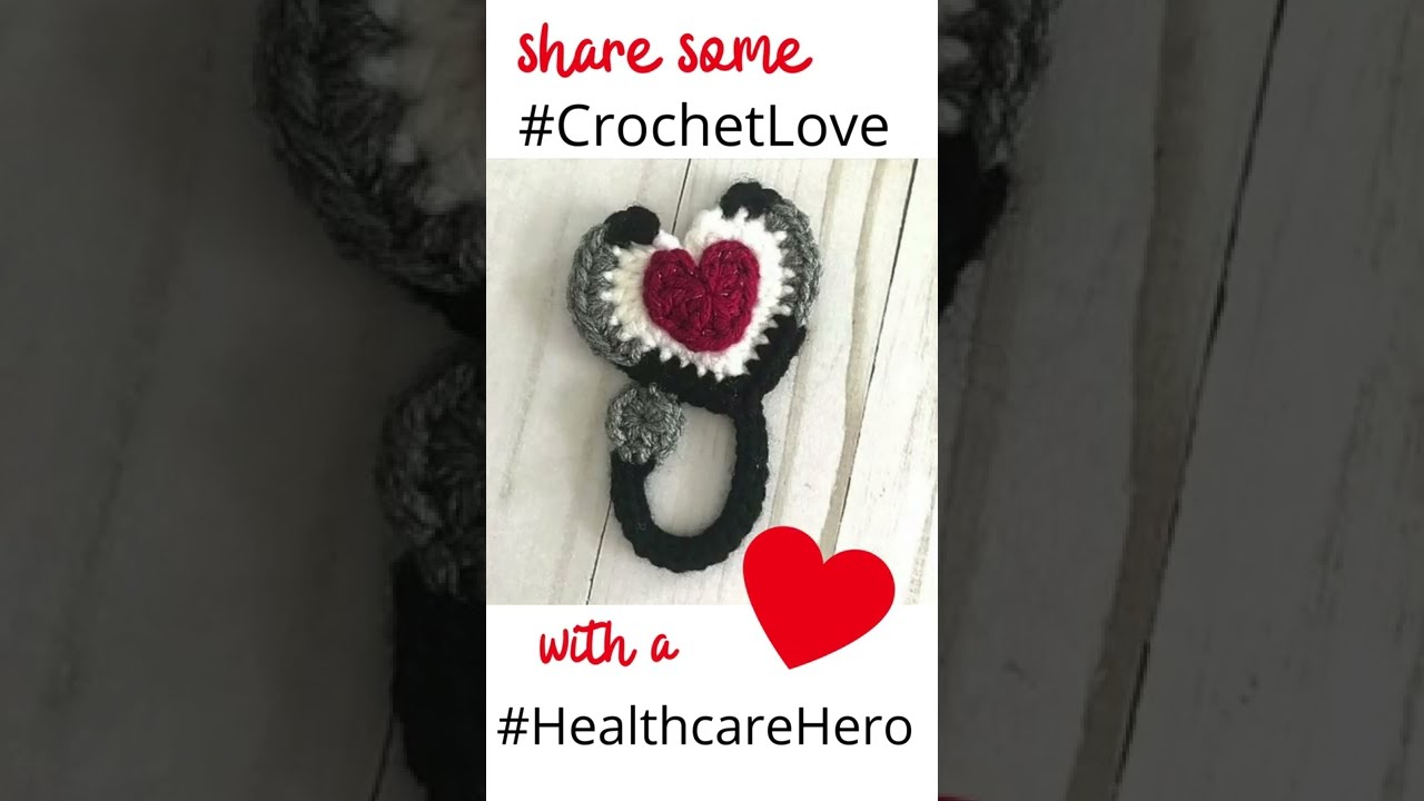 Crochet Stethoscope | Crochet for Healthcare | Crochet Nurse Gift