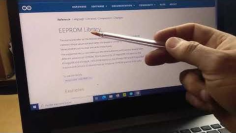 EEPROM , datos por 20 años guardados en tú rduino sin alimentación.🧐.