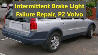 How to fix the brake light bulb failure warning on the P2 Volvo XC70, V70, S60, S80, etc. - REMIX
