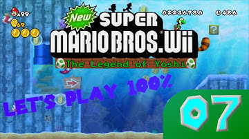 The Legend Of Yoshi - part 07 (100%) [NSMBW custom] - SUNNY BEACH