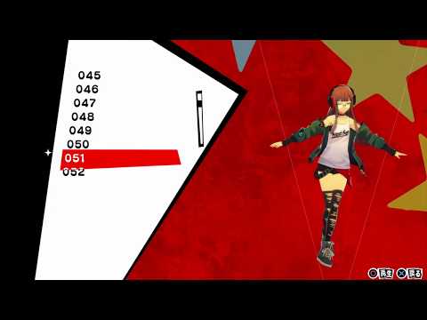 【P5D】 佐倉双葉  CV:悠木碧 ゲームボイス集　Persona5 Dancing Star Night - Futaba Sakura Japanese Voice Lines