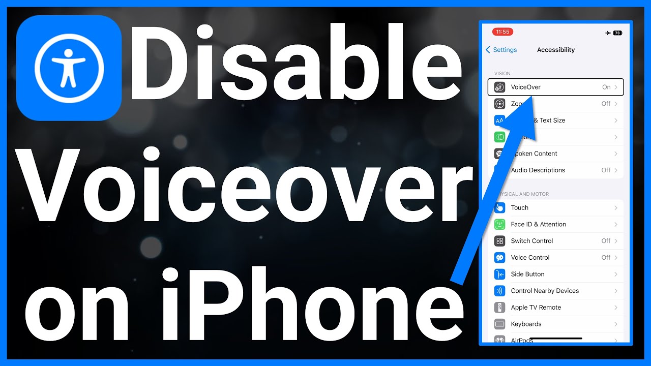 How To Turn Off VoiceOver On IPhone YouTube How To Turn Off VoiceOver On IPhone YouTube