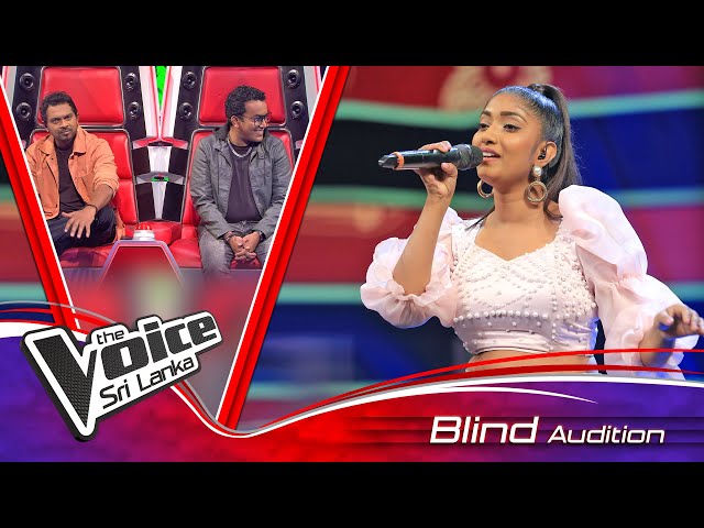 Poornima Lakshani | Lathin Kankariya (ලතින් කංකාරිය) | Blind Auditions | The Voice Sri Lanka class=