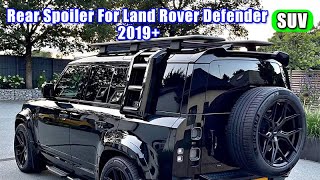 China Factory| Workblank Rear Roof Spoiler For Land Rover Defender 2020 2021 Review