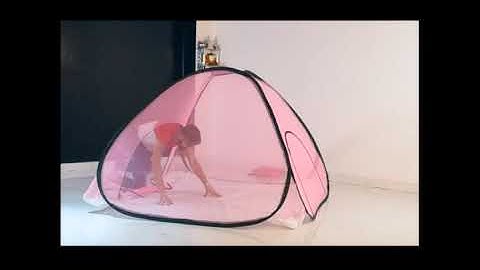 Double Bed Mosquito Net Folding Instructions