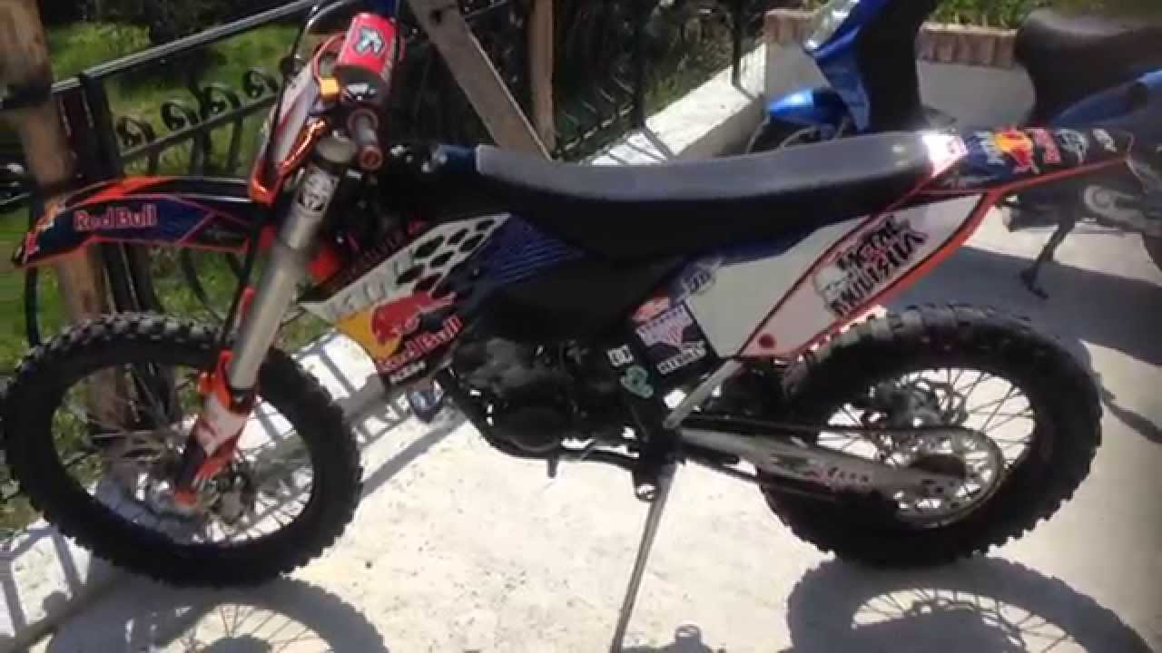 ktm 125 exc ---redbull kini edition 