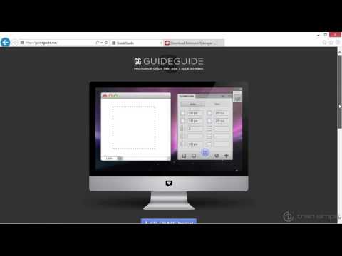 Installing the Guide Guide Extension  Photoshop CC Tutorial For The Web