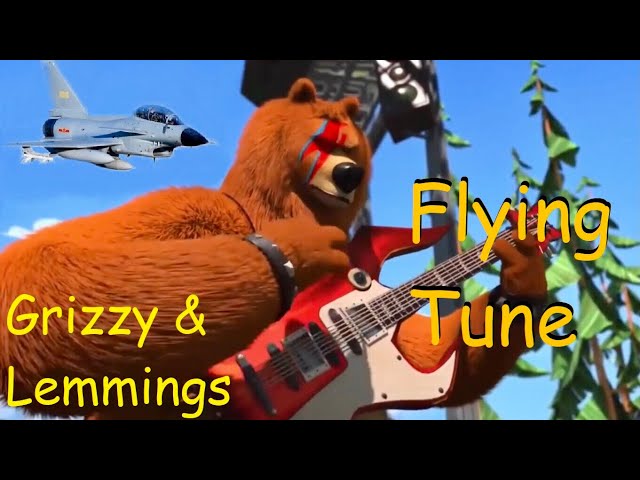 Grizzy and Lemmings - Flying Tune - E8 class=