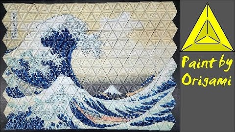 Unboxing a Paint By Origami kit