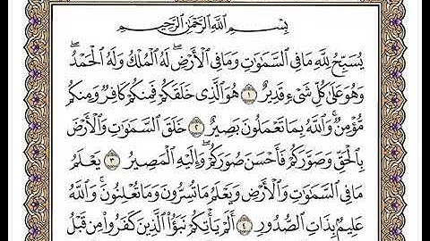 سورة التغابن للشيخ وديع اليمني أجمل تلاوة خاشعة من القلب