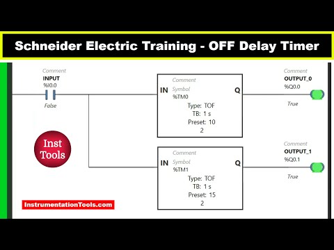 Schneider Electric Training and Courses - OFF Delay Timer (TOF)