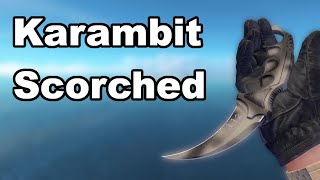 Karambit Scorched | CSGO Skin Showcase