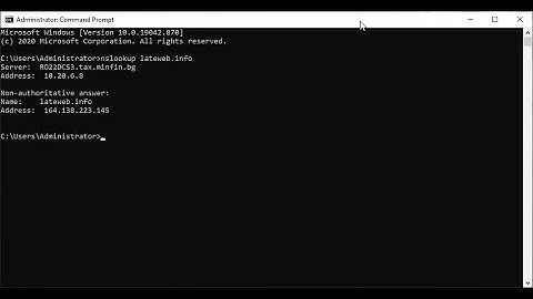 How To Find Website IP Using CMD and NSLOOKUP