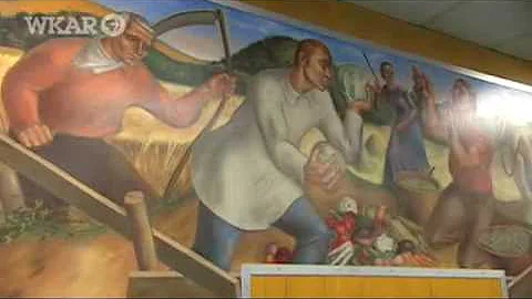 Library Mural | WPA Campus Walking Tour | PBS WKAR