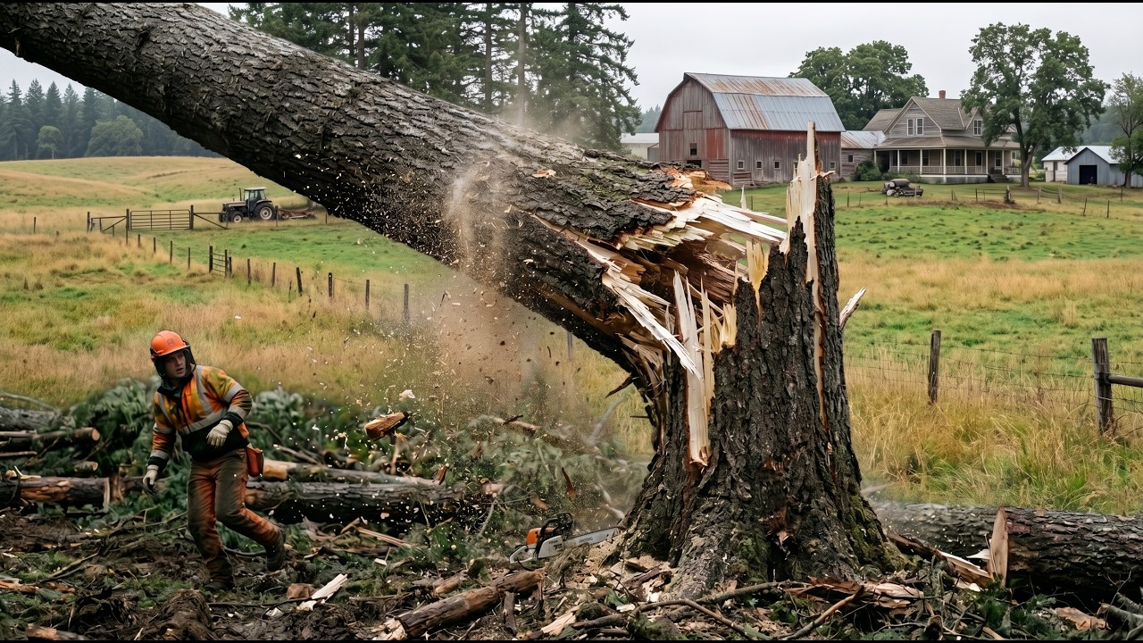 Timber Fail Extreme Timber Failures | Trees Falling Wrong & Trucks Losing Control ...