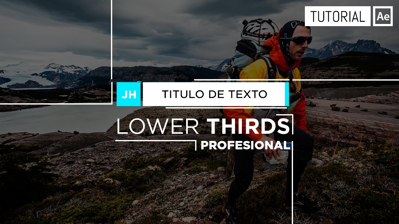 Lower Third Profesional - Tutorial After Effects [Español]