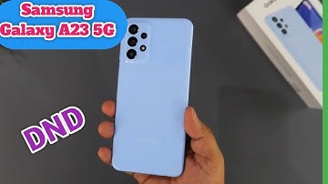 Do Not Disturb On In Samsung Galaxy A23 5G, Do Not Disturb Setting In Samsung Galaxy A23 5G,