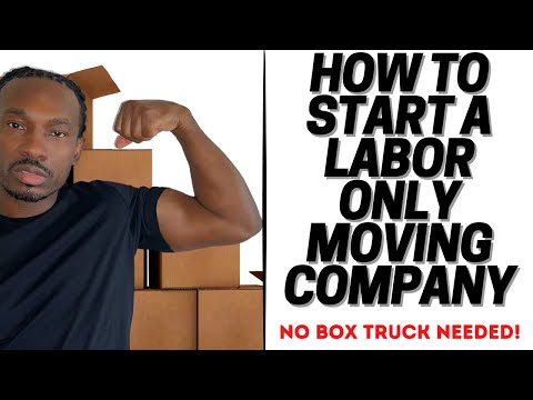 How To Start A Labor Only Moving Company (No Box Truck Needed)