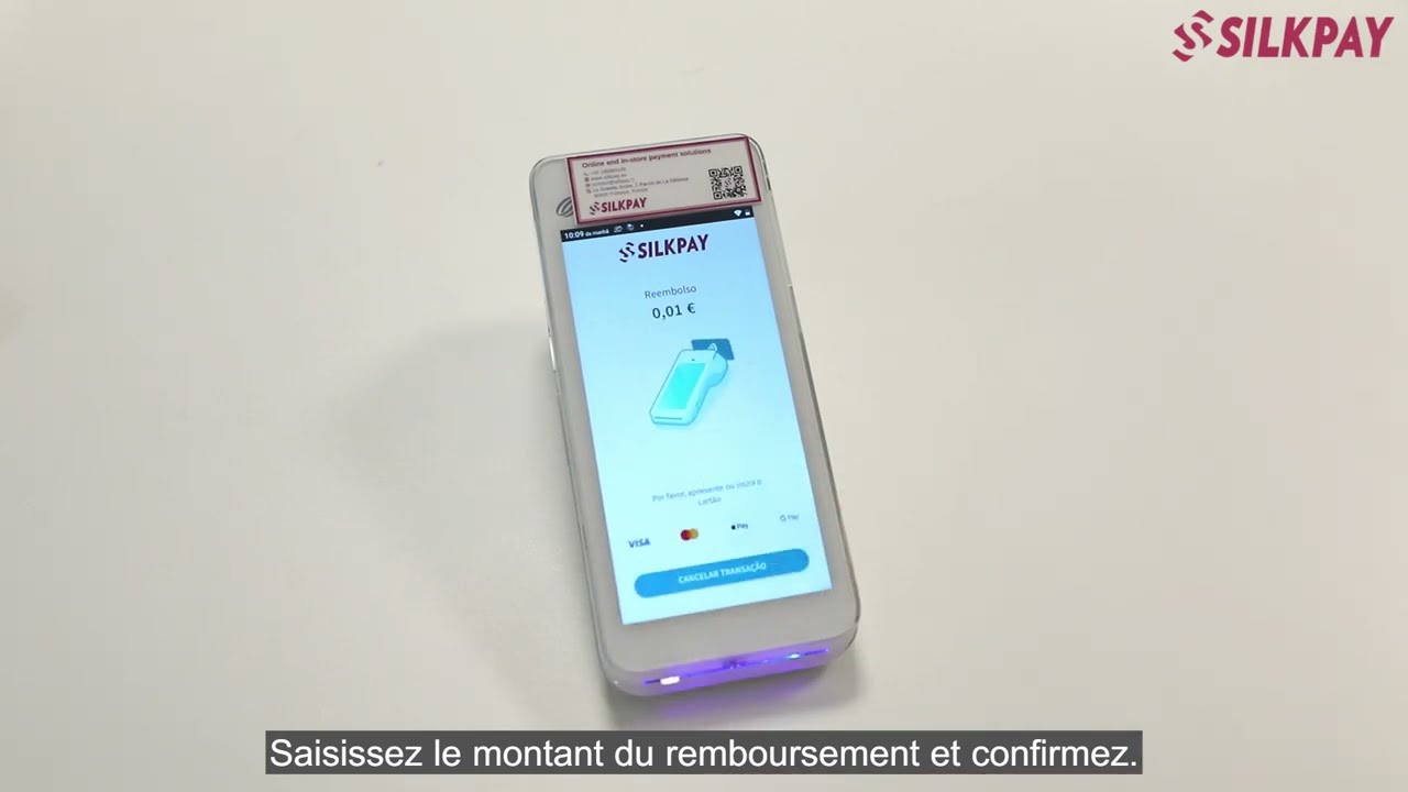 Comment rembourser une transaction avec le TPE 