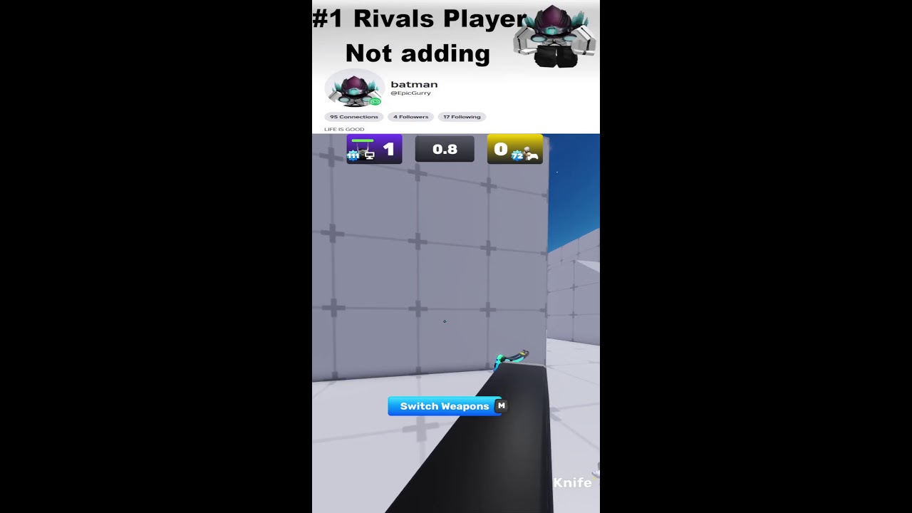 NOT LOSING ROBLOX RIVALS - YouTube