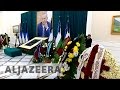 Uzbek President Islam Karimov laid 