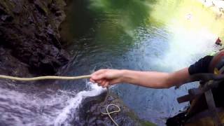 Rappelling Maui