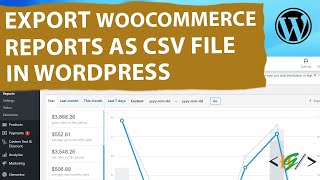 How to Export CSV for WooCommerce Reports for Orders Sales in WordPress