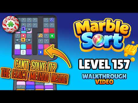 Marble Sort Level 157 Walkthrough & Solution
