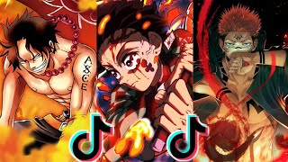 Badass Anime Moments | TikTok Compilation | Part 88 (with anime and song name)