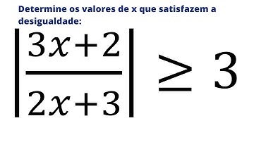 Como resolver uma desigualdade modular? Exemplo