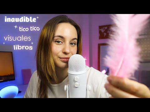 Déjame dormirte con este ASMR relajante y suave 🌼 (inaudible, visuales, mouth sounds)