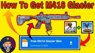 How to get Free m416 glacier in battleground mobile India (BGMI) 2021 trick ||FREE M416 GLACIER Skin screenshot 3