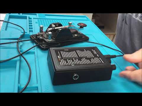 uCPO part 1  Using a Straight Key with the uCPO (this is the older  MK3 version)