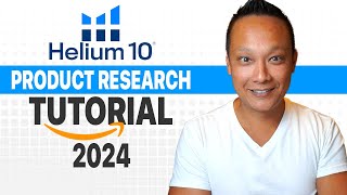 Helium 10 Product Research Tutorial For Beginners 2024 (Complete 3 Step Guide)