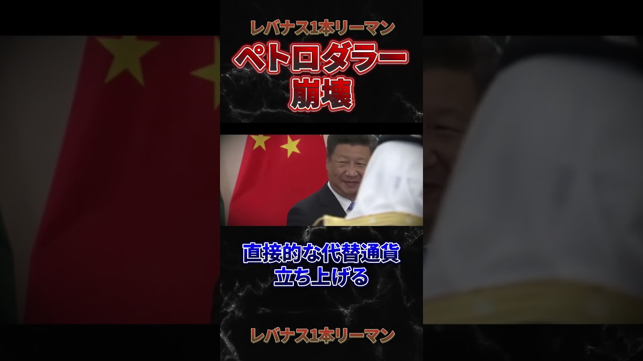 【速報】【ドルの代替通貨が誕生】遂にペトロダラーが崩壊しました。#米国経済 #投資 #解説