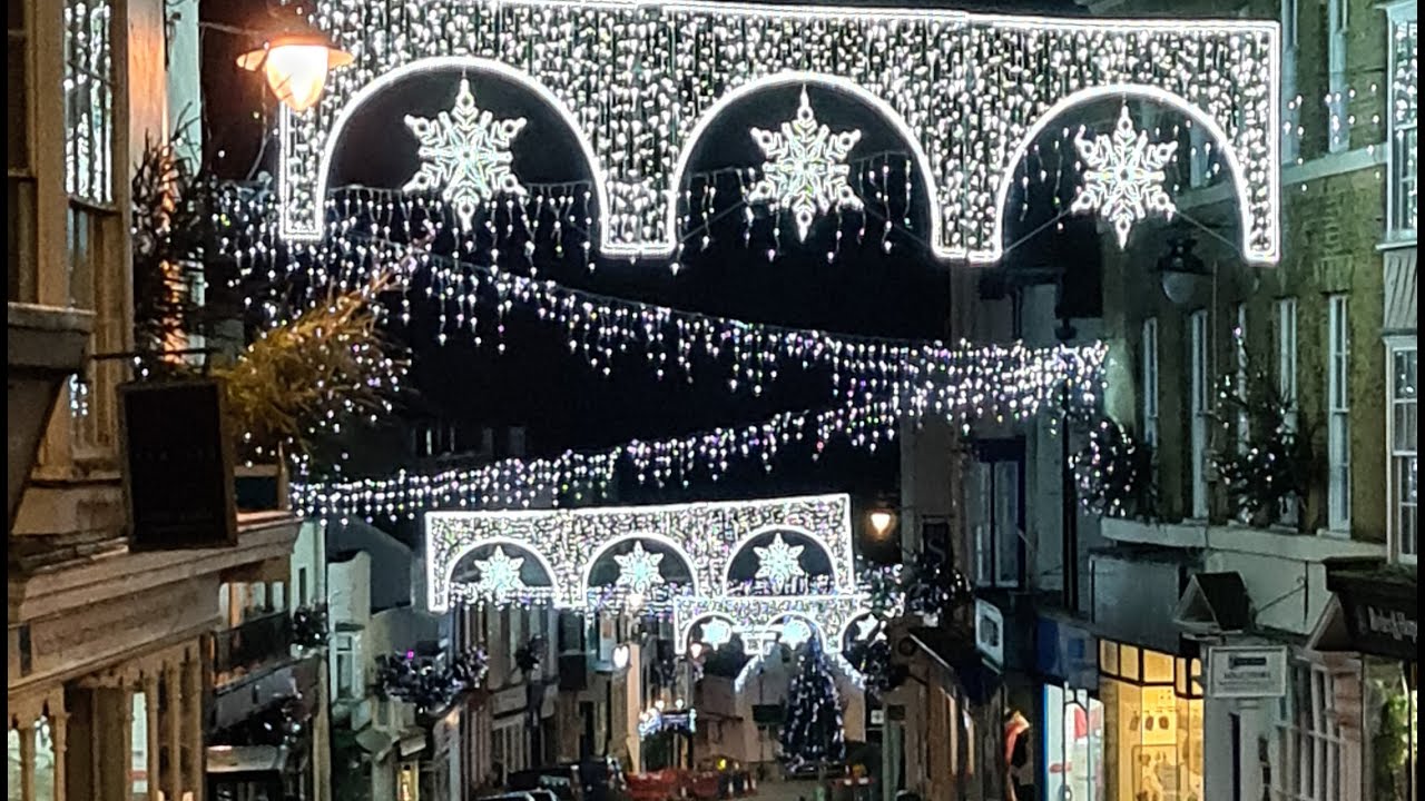 Lyme Regis Christmas Lights 2020 YouTube