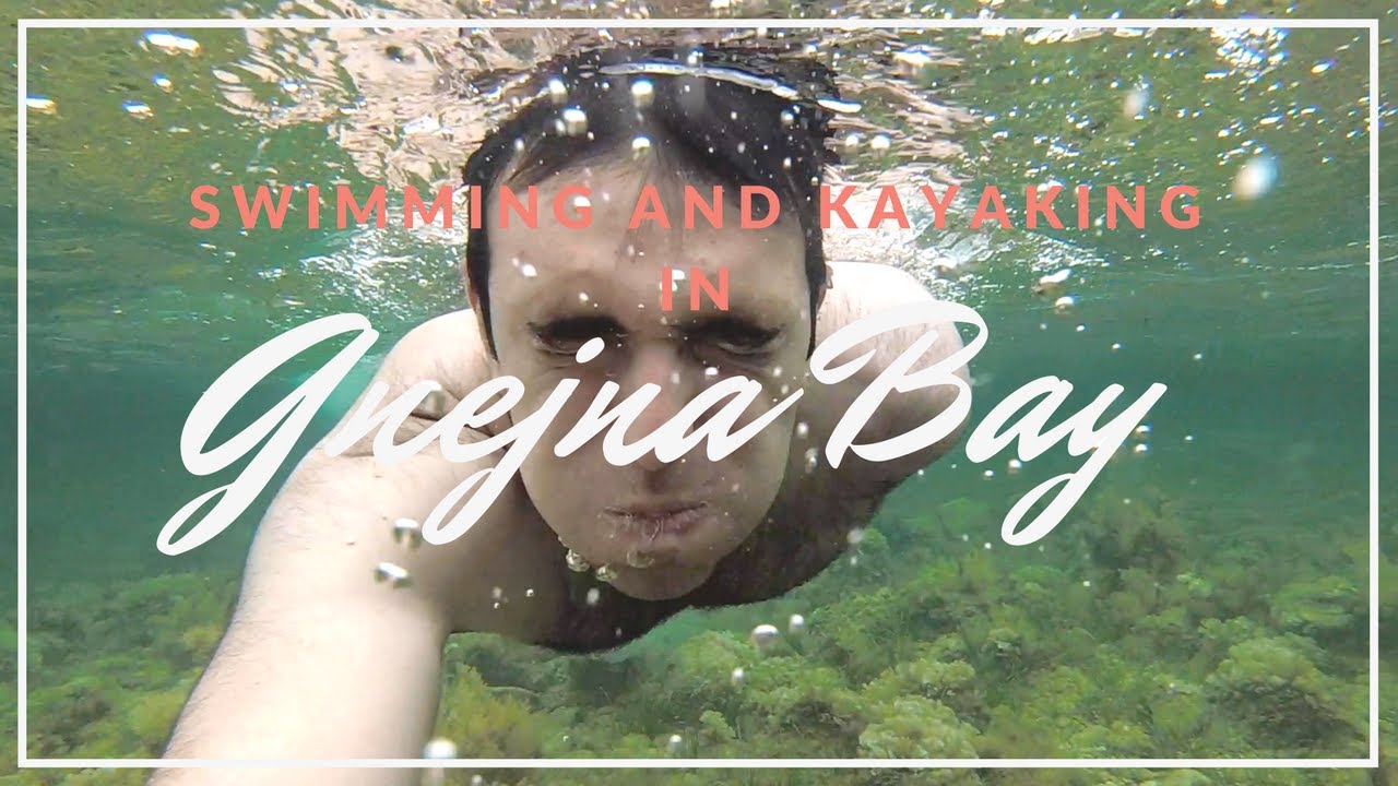 Swimming and Kayaking- Gnejna Bay Beach, Malta - YouTube