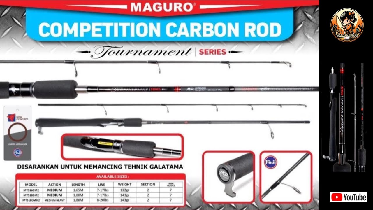 MAGURO TOURNAMENT SERIES - Joran SPECIAL GALATAMA Harga Terjun Bebas , Saat Yang Pas untuk di Gas