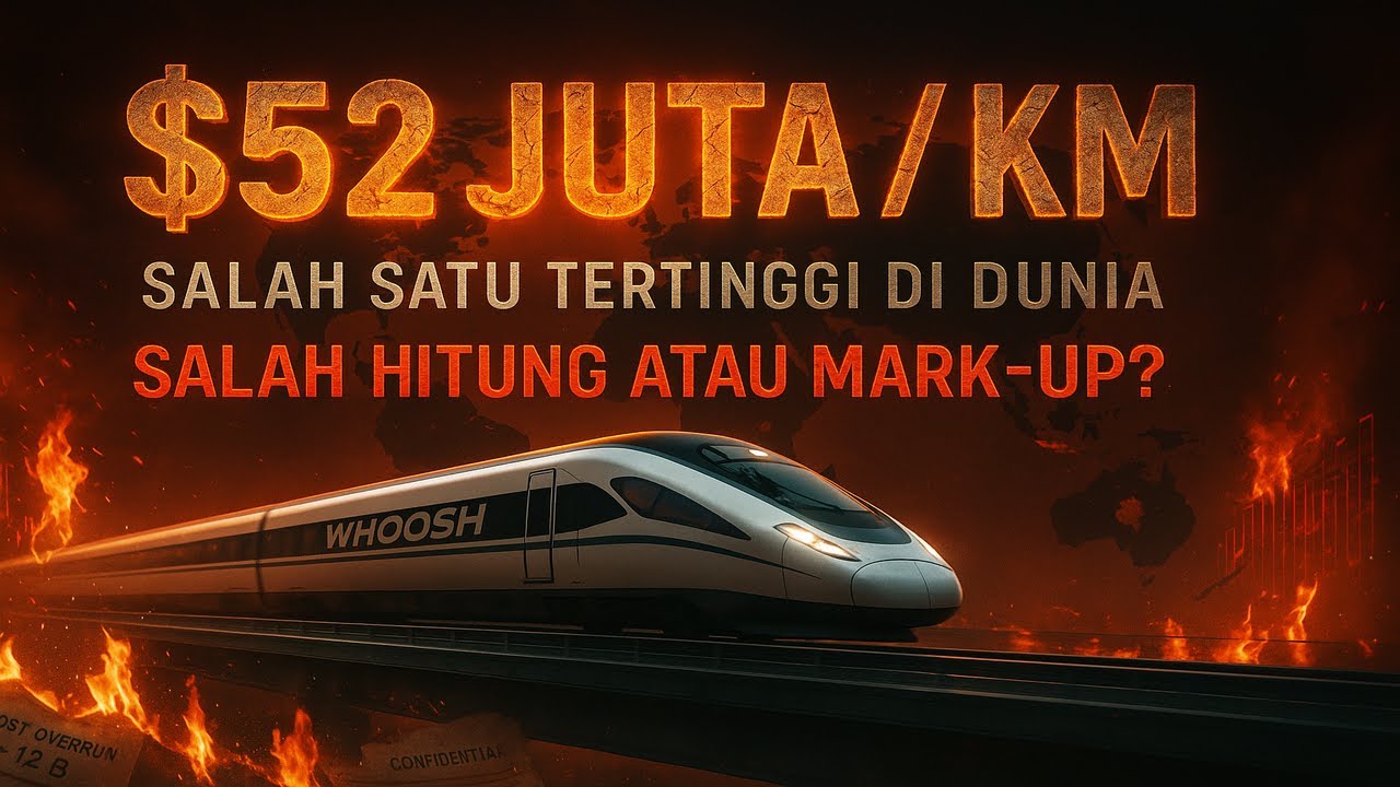 Whoosh 52 Juta per Km — Termahal ke-2 di Dunia! Salah Hitung atau Mark-Up? | Indonesia Insight