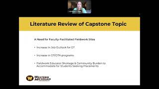 Implementing Faculty-Facilitated Fieldwork Sites A Western Michigan University Model