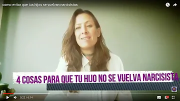 ¿Qué hace que un niño se convierta en narcisista?