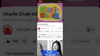 Me When Charlie Chalk Comes On