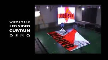 LED Video Curtain Demo
