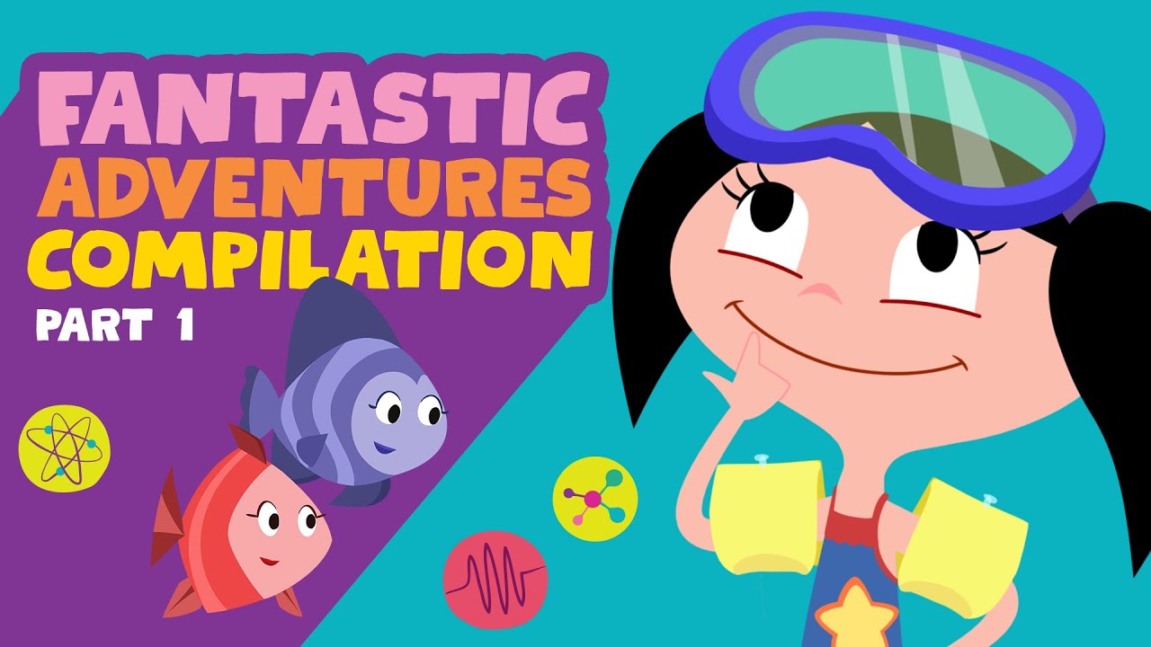 🟠 FANTASTIC ADVENTURES COMPILATION - Part 1 🌈✨ Earth to Luna!