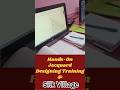 Electronic Jacquard Designing Class at Silk Village Award-Winning Trainer Hands-On Training