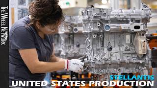 How Stellantis Engines Are Made – Dundee Plant, Michigan, USA