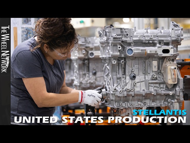 How Stellantis Engines Are Made  Dundee Plant, Michigan, USA - YouTube